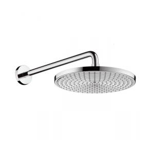 Верхний душ Hansgrohe Raindance S 240 EcoSmart 1jet, с кронштейном 390 мм